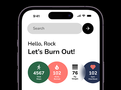 Fitness App - Concept UI Design 3d adobe illustrator adobe photoshop adobe xd animation branding design designer designerlife figma graphic design illustration logo popular top trending ui uiux ux vector