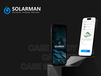Estudo de Caso do App Solarman | Case Study App Solarman app energia solar energy experiência do usuário interface do usuário mobile product design solar energy ui ux