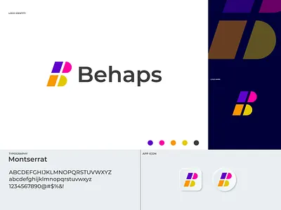 Behaps logo branding b letter logo brand branding business logo corporate logo design identity illustration letter logo logo logo branding logo design logo designer logo identity minimal modern modern logo new logo new logo design vector
