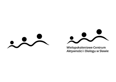 Logo of Multi-generational Center of Activity in Sława adobe illustrator adobe photoshop branding design graphic design logo vector