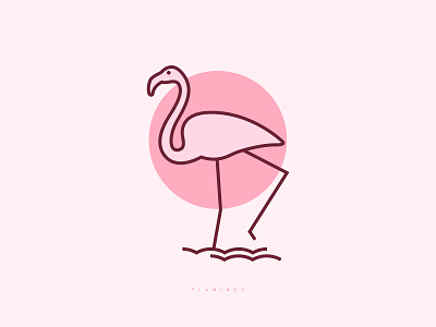 Flamingo Bird bird illustration birds flamingo flamingo bird flamingo illustration illustration pink flamingo