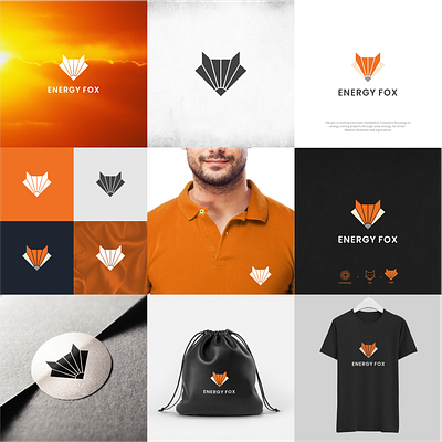 ENERGY FOX_LOGO animation branding graphic design logo ui