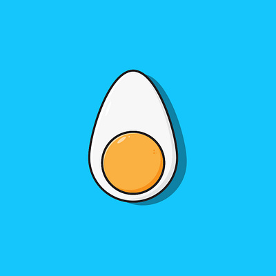 BOILD EGG ILLUSTRATION 3d animation available boiled boiledegg branding design egg eggillustration eggvector foryou games graphic design hireme illustration logo motion graphics openforwork ui vector