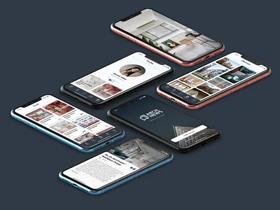 Archnews - a news app for architects and architecture lovers graphic design ui ux