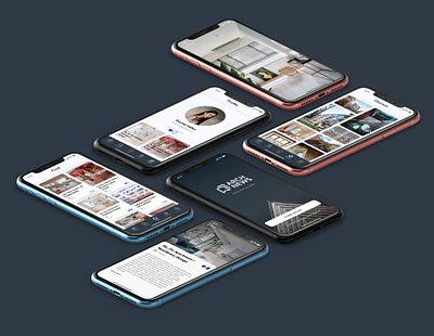 Archnews - a news app for architects and architecture lovers graphic design ui ux