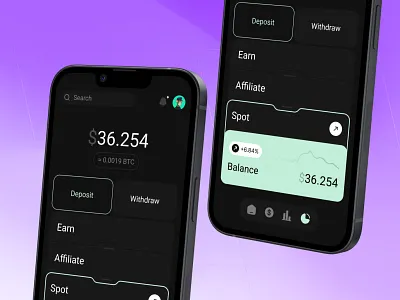 Crypto wallet app app balance crypto mobile wallet
