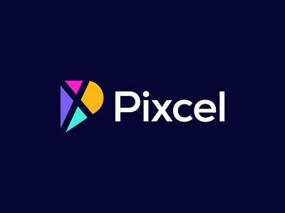 Pixcel logo design | P letter mark | Branding logo 3d animation brand identity brand logo branding graphic design guidelines illustration logo logo design logo mark logofolio logotype modern logo motion graphics nft p logo pixel ui website