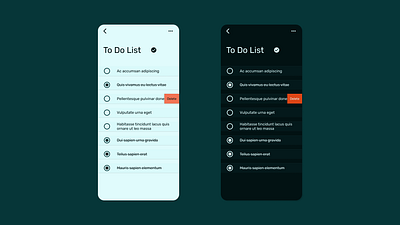 To Do List - Mobile dailyui errands items list mobile to do ui uidesign