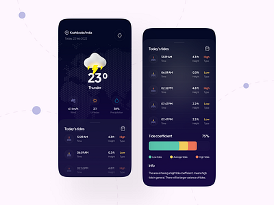 Weather APP UI Design app design app ui app ui design design mobile app design ui design uiux uiux design