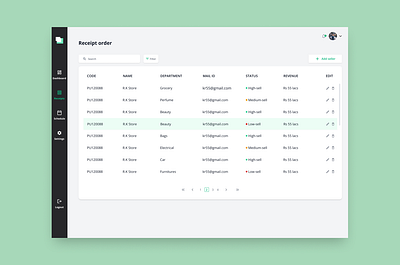 Table Design design figma mobile app saas table deisgn ui ui design ux viral web application website