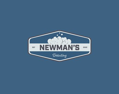 Newman's Detailing Logo branding design graphic design illustrator logo