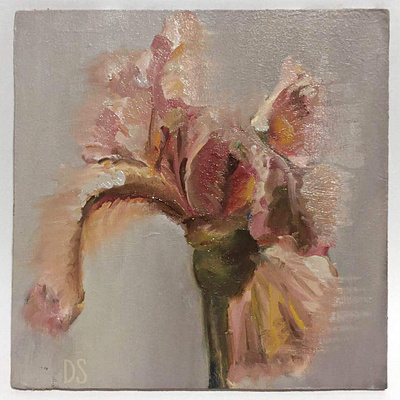 'Iris' art artist design fine art fineart illustration oil painting painting