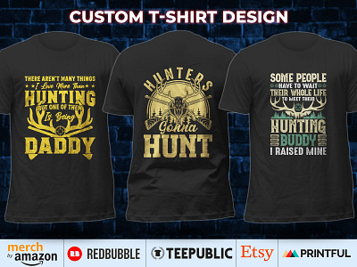 HUNTING T-Shirt Design hunting t shirt hunting t shirt design