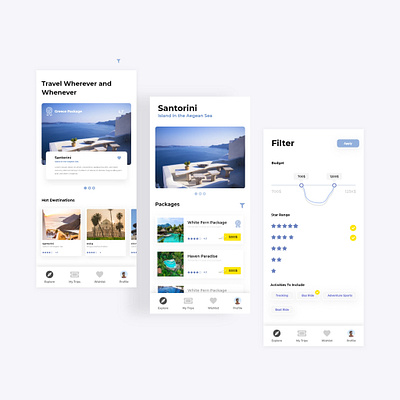 Travel Planning APP UI/UX Design app design app ui app ui design design mobile app design ui design uiux uiux design