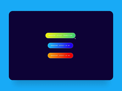 Gradient Buttons animation button animation buttons colorful design gradient gradient background gradient button interaction ui web webflow