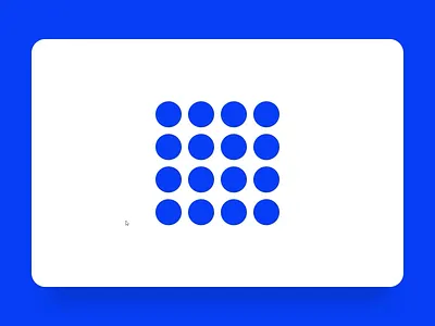 Moving Circles animation circle design hover hover interaction interaction minimal simple design ui web webflow