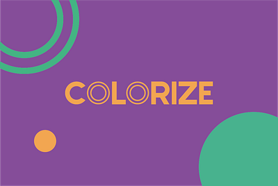 Colorize - Logo brand identity branding color concept design dribbble final design graphic design idea logo logo design logotype vector visual identity