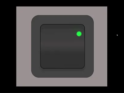 Light Switch animation design illustration ui