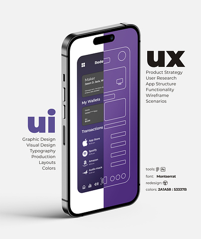 uiux - from wireframe to design graphic design ui uiux