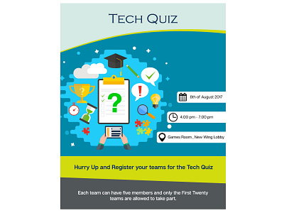 Tech Quiz Flyer