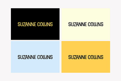 Suzanne Collins Branding branding clean design minimal simple
