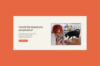 Instagram management service clean design minimal simple ui website