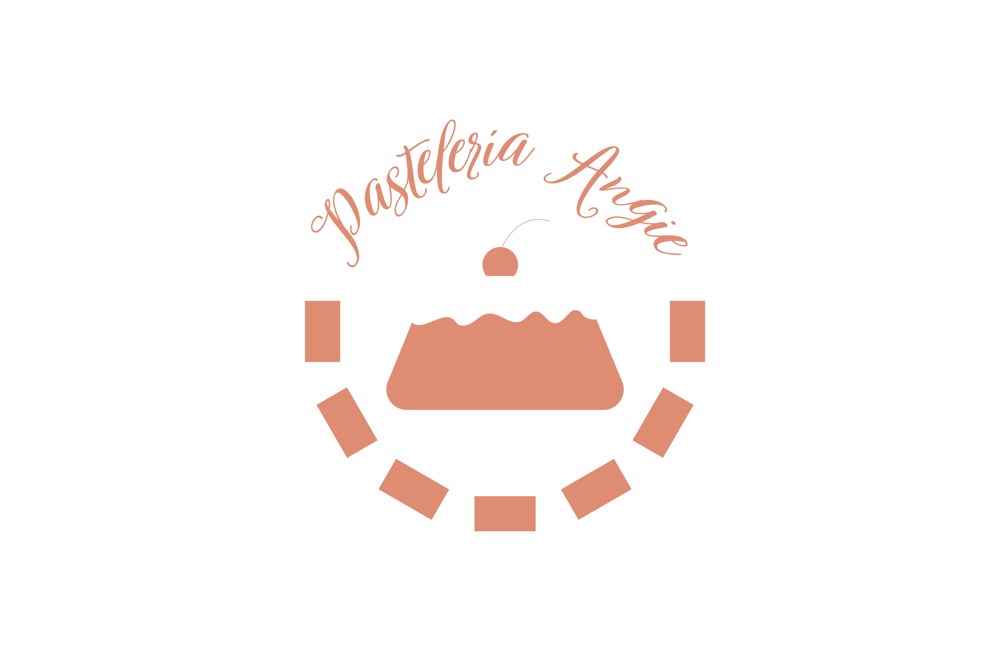 Pasteleria Angie (Angie's Cake Shop) (Logo) branding graphic design illustration logo vector