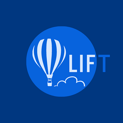 Hot Air Balloon Logo for Lift graphic design logo