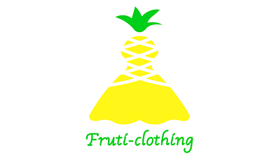 Logo for Clothing Store: Fruti-clothing branding graphic design illustration logo vector