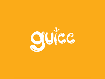 Guice Logo branding chocolate logo juice logo logo minimal logo