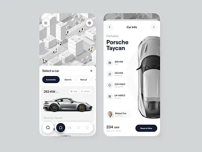 Car Rental App app app design booking app booking car car car rent car rent service concept interface luxury car rent mobile ui orix rent rent a car rental app rental company sajon transport ui ux