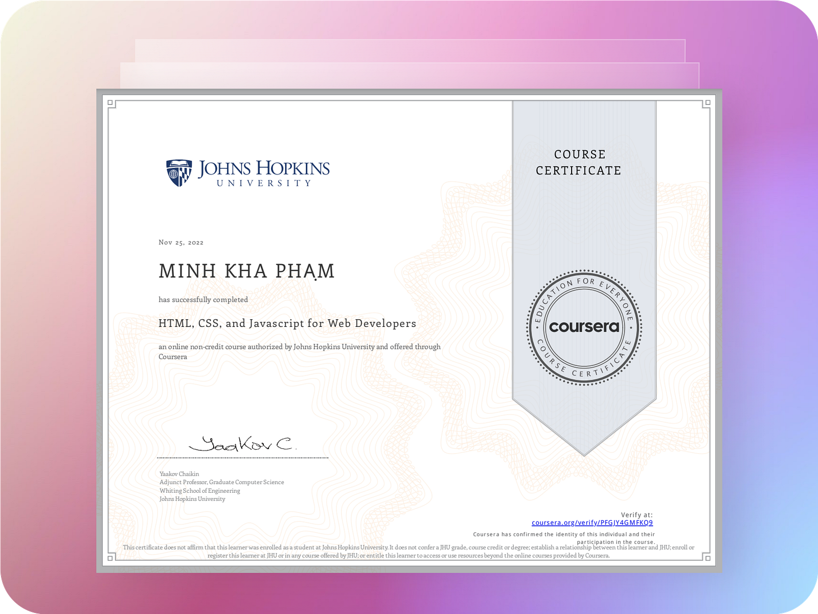 HTML, CSS, JS by Kha Phạm on Dribbble