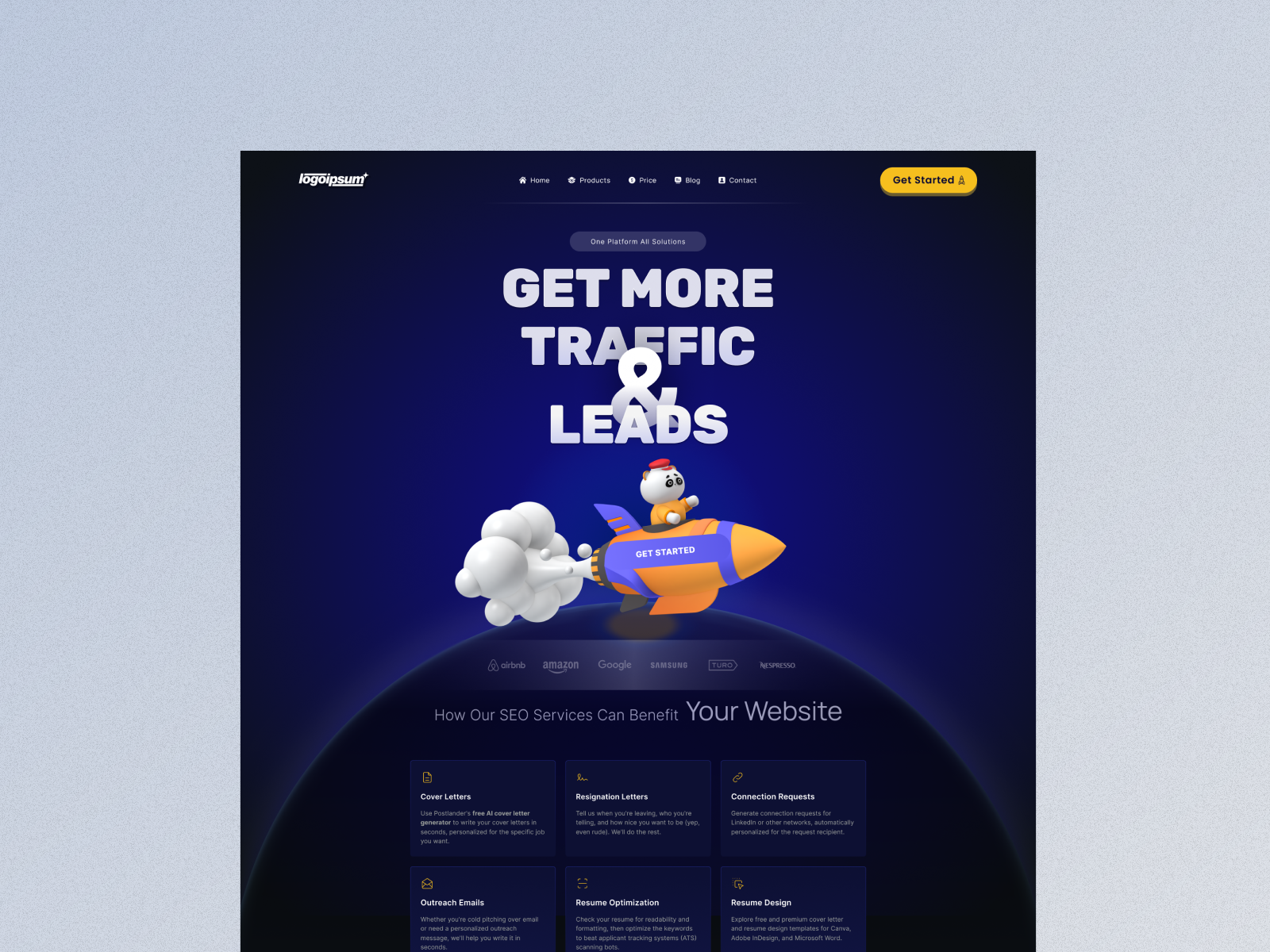 Seo Service Agency Landing Page UI Design agecy clean digital marketing agency digital marketing service home page homepage landing landing page landingpage minimal minimalist seo agency seo service uidesign uxui web design web page web site webdesign webpage