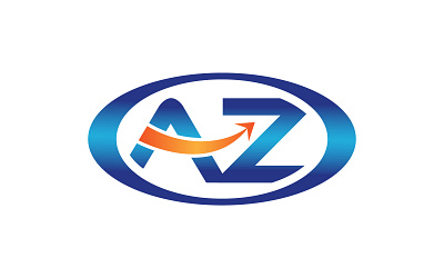 Brand Company A to Z Logo Design business logo ecommerce online shop