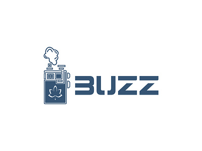 Buzz Vape Brand logo brandidentity branding branding logo buzz buzz brand logo buzz logo creative logo graphic design illustration logo vape brand vape brand logo vape logo