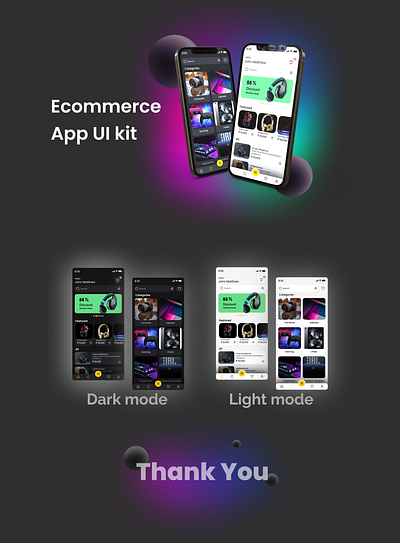 Ecommerce App UI Kit appdesign branding designers ecommerceapp figma hire hireme productdesign ui uiux userresearch ux