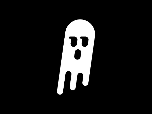 Ghost Logo by Sandi Hidayat on Dribbble