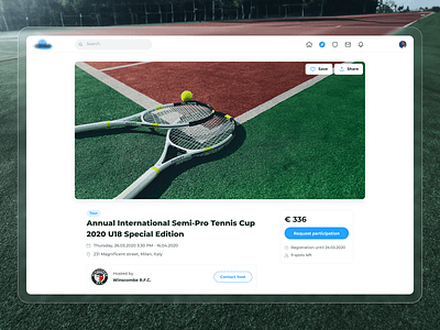 A platform for amateur sport clubs crm design figma interface minimal platform ui ui design ux ux design