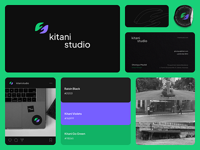 Kitani Studio - Brand Guidelines animation application branding design flat graphic design guideline icon illustration interface logo motion graphics ui ux vector