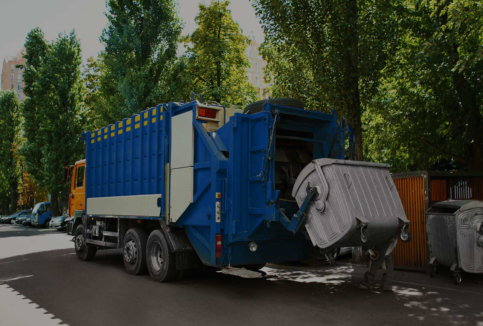 Dubai waste management service company by Ozone Skip Services Waste