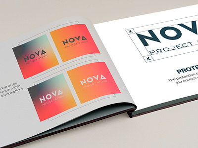 Nova Project Studio Branding branding design logo