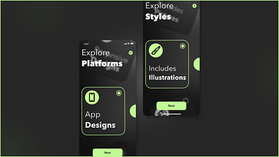 App concept: Explore app concept creative passion design illustration inspiration ios ui ux