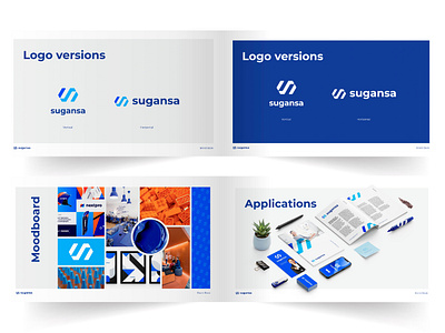 Sugansa Branding branding logo typography