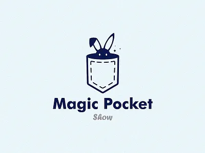 magic pocket logo magic pocket rabbit show