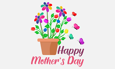 Happy Mother's Day T-shirt Design Vector Illustration custom t shirt design flowers illustration mothers day mothers day design mothers day t shirt mothers day t shirt mothers day t shirt design t shirt t shirt design typography vector world