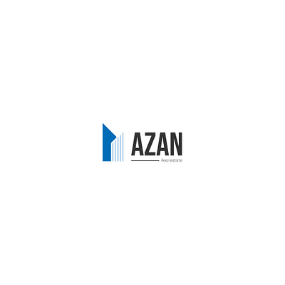 Another logo design for Azan real estate app branding covid 19 covid app design graphic design illustration logo vector