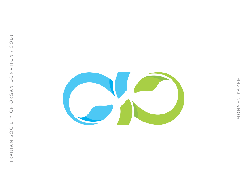 Iranian Society of Organ Donation (ISOD) brand identity charity death donation graphic design identity identity ldesign life logo modern logo mohsen kazem organ donation