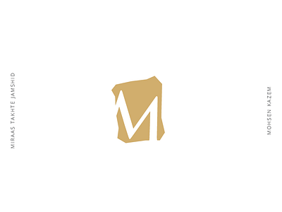 MIRAAS brand identity design history identity identity design iranian logo logo design minimal logo modern logo mohsen kazem mohsenkazem persian takht e jamshid takhte jamshid