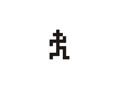 person logo minimal minimalist person simple stickman symbol