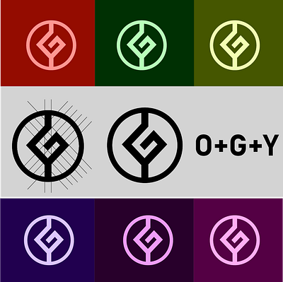 O+G+Y Logo Design branding design graphic design illustration logo logodes logodesign vector